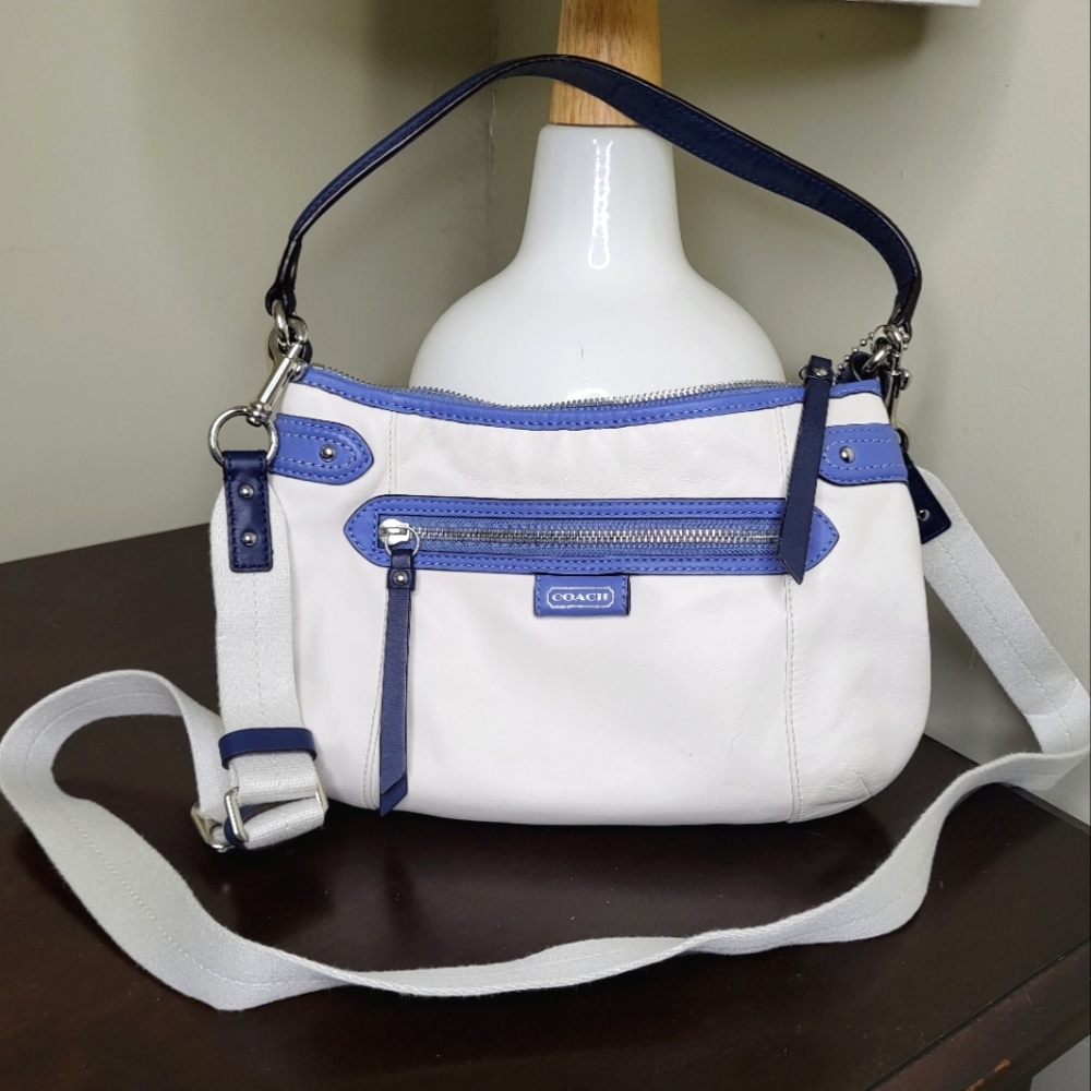 Coach Daisy Spectator Leather Shoulder Bag/Crossbody Baguette